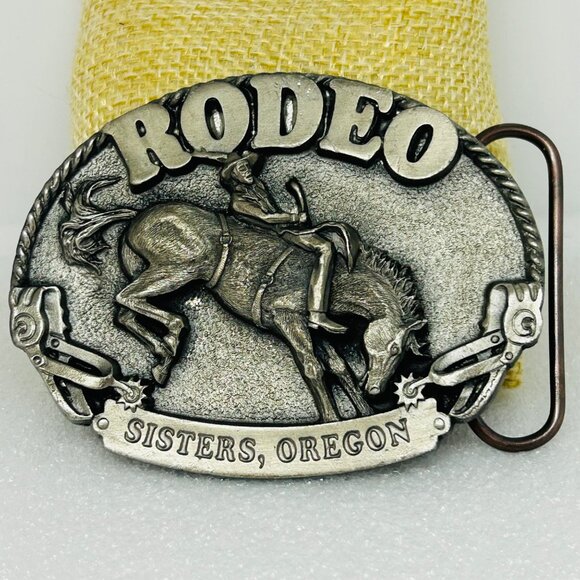 Sisters Oregon Rodeo Limited Edition Belt Buckle No. 127 Of 500 2011 - Picture 4 of 5